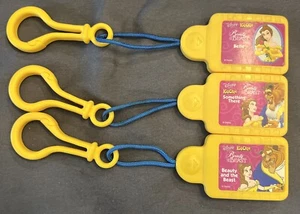 Disney Tunes KIDCLIPS Kid Clips Music Chip 3-Pack BELLE Beauty & The Beast EUC - Picture 1 of 7