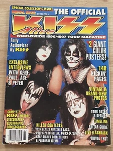 Metal Edge KISS Special 1996 Tour Magazine Fold Out Poster. NEAR MINT Intact - Picture 1 of 10