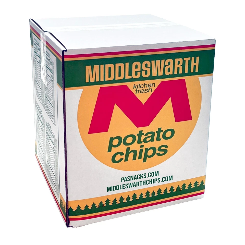 Middleswarth Potato Chips 3 pound Box FRESH! Choose your flavor! BULK value - Image 1 of 1