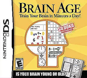 Brain Age: Train Your Brain in Minutes a Day (Nintendo DS, 2006) New! Sealed! - Image 1 of 1