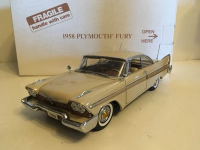 Danbury Mint 1958 Plymouth Fury Hardtop 1/24 Scale Diecast Car in box - image 1 of 4