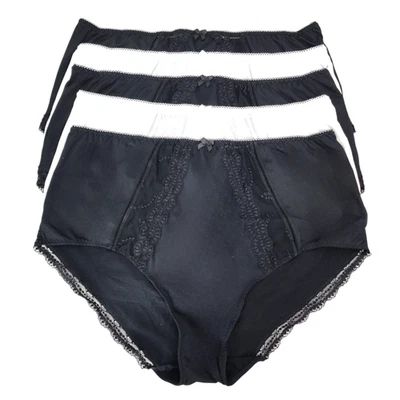 MARKS & SPENCER M&S 5-Pack Microfibre & Embroidered Full Briefs