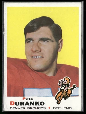 1969 Topps #182 Pete Duranko Rookie - Image 1 of 2