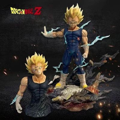 龙珠 Z Majin Vegeta 22 厘米 PVC 公仔动漫雕像动作模型玩具礼物 — 第 1/4 张图片