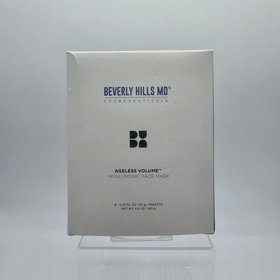 Mascarilla facial hialurónica Beverly Hills MD volumen eterno paquete de 8,7 fl oz cada paquete Foto 1 de 4
