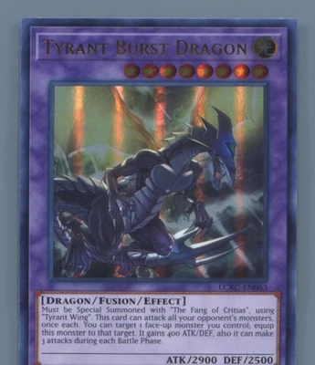 Legendary Collection Kaiba #LCKC-EN063 Tyrant Burst Dragon - Image 1 of 2