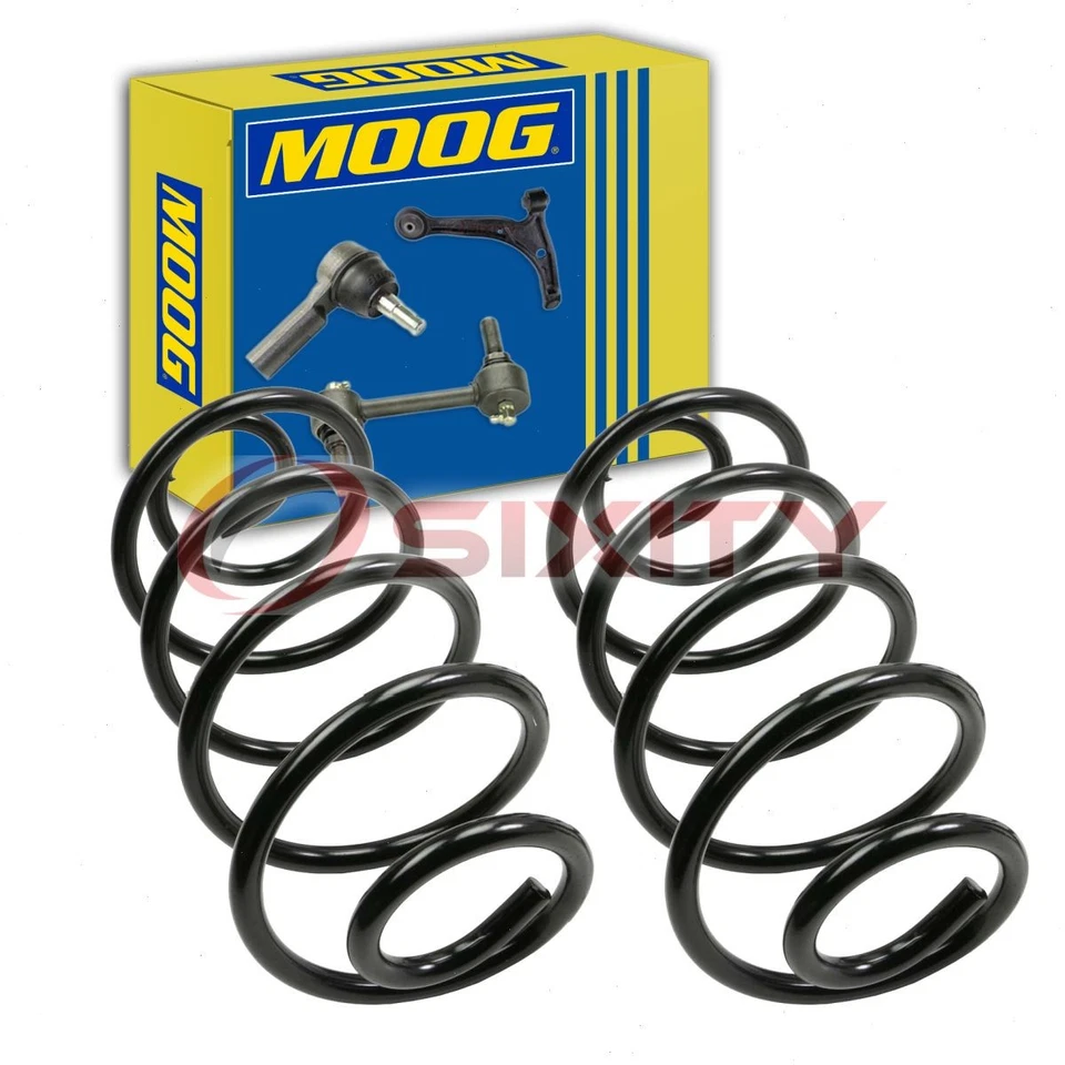 MOOG Rear Coil Spring Set for 1967-1971 Buick Skylark 3.7L 4.1L 5.7L 6.6L kx Foto 1 de 4