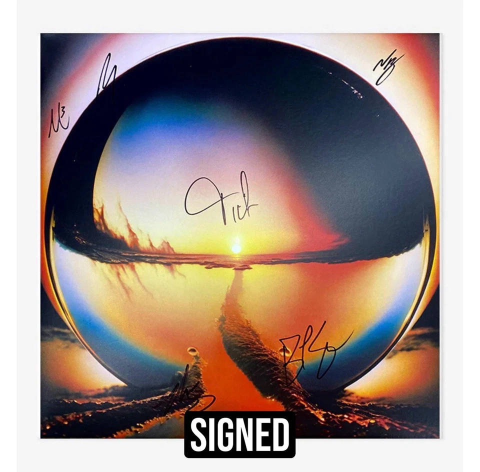 CAGE THE ELEPHANT - Neon Pill - Clear Vinyl LP Autographed/SIGNED - Presale - Image 1 of 3