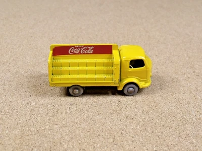 OLD VINTAGE LESNEY MATCHBOX # 37B COCA COLA LORRY GPW - Image 1 of 4