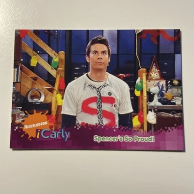 2009 Topps iCarly Nickelodeon Spencer's So Proud Spencer Shay Card #81 - Image 1 of 4
