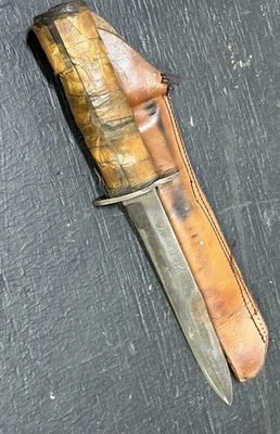 Cuchillo de Lucha Segunda Guerra Mundial EE. UU. M3 Hoja PAL Marcada Usado Emitido Guerra Mundial Foto 1 de 4