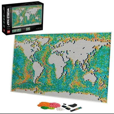 LEGO Art: World Map (31203) New In Box - Image 1 of 2