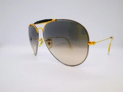 Gafas de sol vintage personalizadas B&L Ray Ban metales preciosos - grandes - 62 mm   Foto 1 de 4