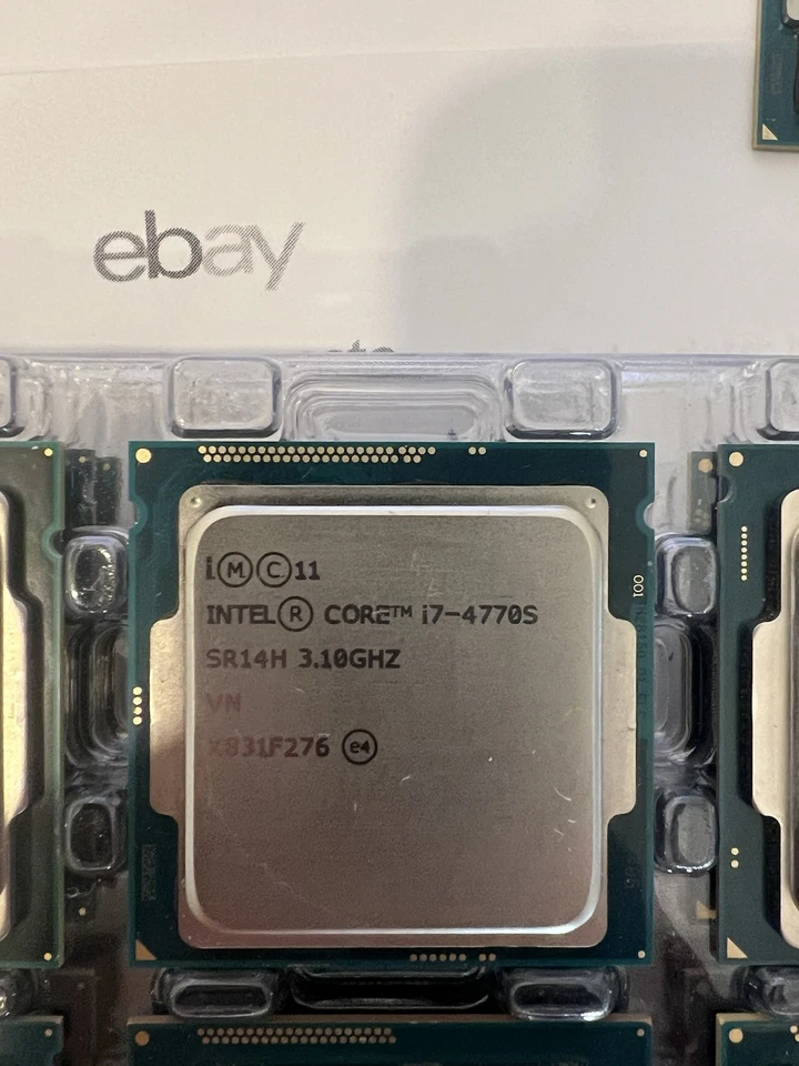 Intel SR14H Core i7-4770S Processor 3.10GHz - Good Pulls! - Image 1 of 1