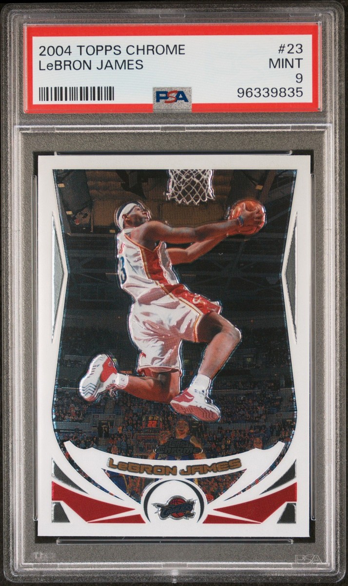 NBA TOPPS Chrome 04 Draft Pick #1 レブロン LeBron James 2003-2004 Topps Draft Pick #1 Rookie Card #221