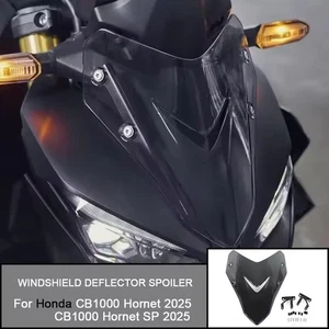 BLACK Windscreen Windshield Deflector Fairing Spoiler For Honda CB1000 Hornet SP - Imagen 1 de 7