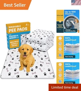 Waterproof Reusable Puppy Training Pads 34x36 - Picture 1 of 9