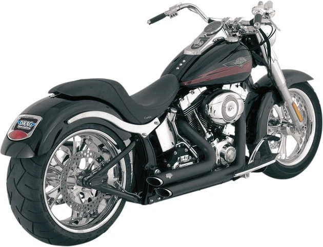 Vance & Hines Shortshots Staggered Full Exhaust System Black #47221 Foto 1 de 1