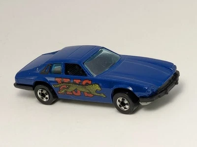 De colección 1977 Hot Wheels Jaguar XJS Blue Blackwall Hong Kong Diecast Foto 1 de 4