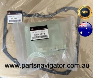 TRANSMISSION OIL FILTER WITH GASKET FOR MITSUBISHI OUTLANDER 2824A012 2705A017 - Picture 1 of 2
