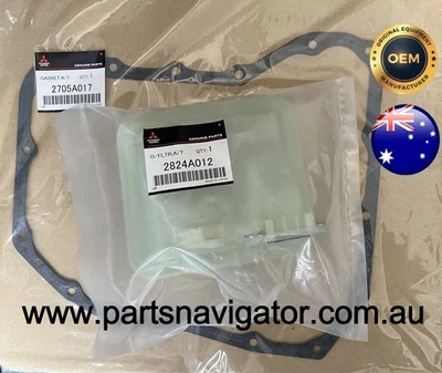 TRANSMISSION OIL FILTER WITH GASKET FOR MITSUBISHI OUTLANDER 3.0 6B31 2824A012 - Image 1 of 2