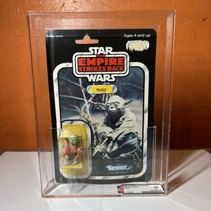 Yoda Orange Snake 1980 Star Wars Empire Strikes Back ESB 32 Back B AFA GRADED 60 - Picture 1 of 3