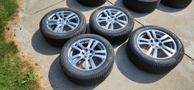 Rial Alloy Wheels (17 x 7.5, 5 x 114.3) and Continental Viking Winter Tires - Image 1 of 3