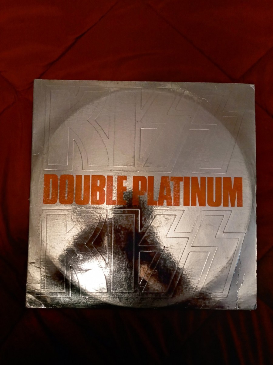 KISS DOUBLE PLATINUM 2枚組アナログレコード Kiss Double Platinum w/ 2 LPs Metal Record lp original vinyl