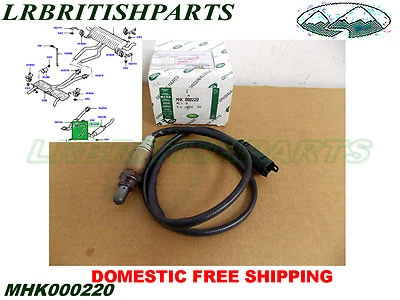 SENSOR TRASERO DE OXÍGENO ORIGINAL LAND ROVER RANGE ROVER 4.4 M62 2003 2005 MHK000220 Foto 1 de 4