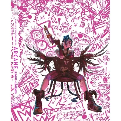 L'ARTE E I RETROSCENA DI ARCANE League of Legends DELUXE HARDCOVER Ristampa ITA - Immagine 1 di 4