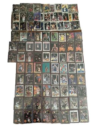 Lote de tarjetas NBA 160+ Barkley Jordan Rodman Miller Pippen Bulls Lakers Johnson Bird Foto 1 de 4