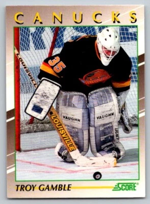 1991-92 Score Young Superstars - Troy Gamble #29 - Image 1 of 2