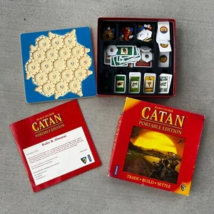 Settlers of CATAN Gioco Edizione Portatile #3101 Mayfair Giochi COMPLETO - Foto 1 di 9