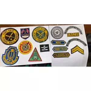 Vintage Canadian Theme Patches set of 15 - Picture 1 of 9