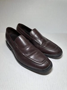 Cole Haan Men 10 M Air Stylar Split Toe Venetian Moro Leather Shoe Brown C10695 - Picture 1 of 8