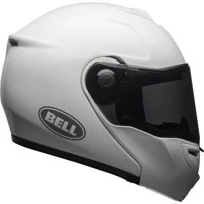 Bell SRT Modular Street Motorcycle Helmet - Gloss White - M MD Medium Foto 1 de 4