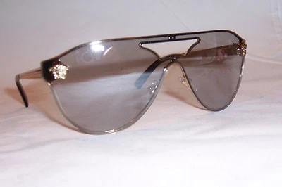 NUEVAS GAFAS DE SOL VERSACE VE 2161 10026G ESPEJO DORADO/PLATEADO AUTÉNTICAS Foto 1 de 4