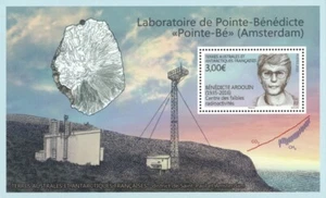 fsat 2022 taaf antarctic BENEDICTE ARDOUIN laboratory pointe be station ms1v mnh - Picture 1 of 1