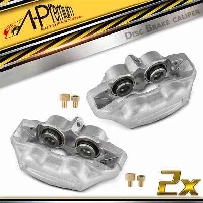 Pinça de freio dianteira A-Premium 2x para Chevy Chevelle 67-68 Buick Olds 4 pistões - Imagem 1 de 4