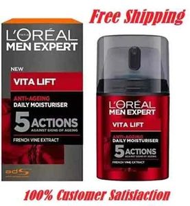 L'Oreal Paris Men Expert Vita Lift 5 Daily Moisturiser 50ml, 1.7 Fl Oz - Picture 1 of 5