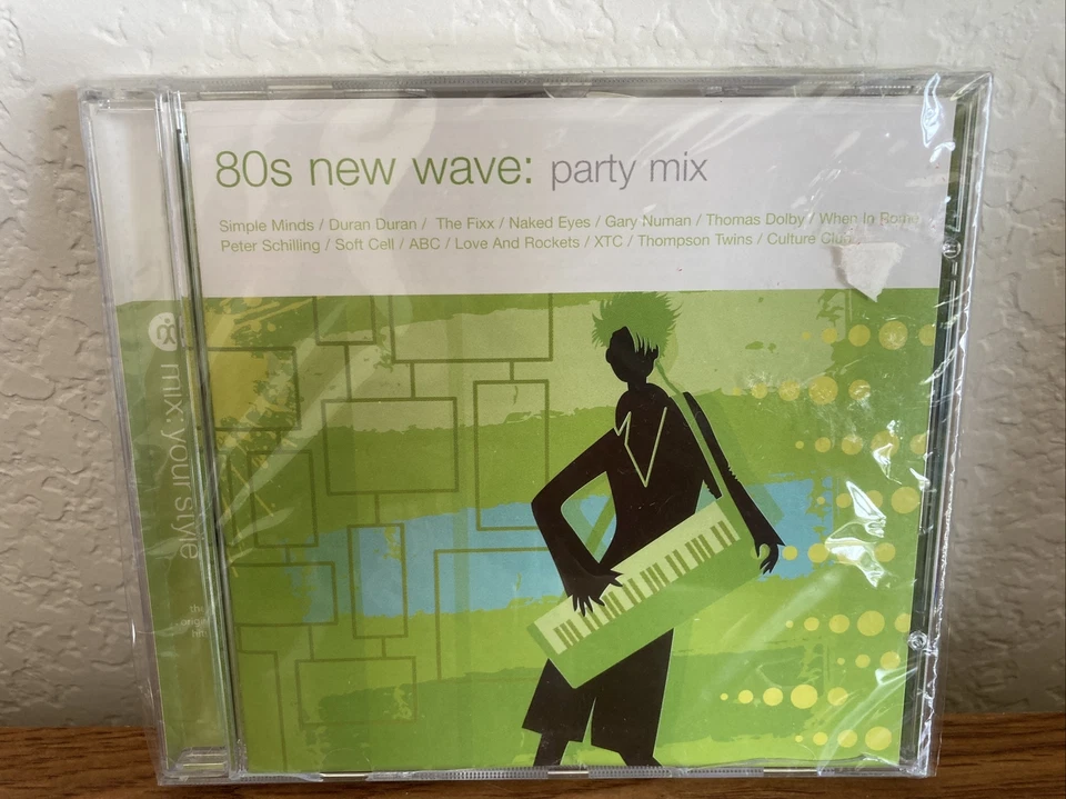 80s Wave Party Mix 17trx RARE Target Compass EMI Print OOP CD