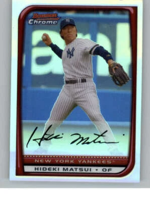 2008 Bowman Chrome Refractors #40 Hideki Matsui (ref 138068) - Image 1 of 2