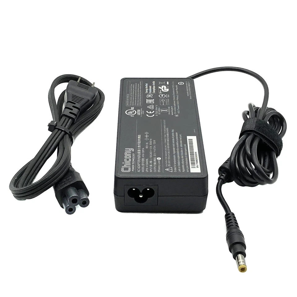Adaptador de CA original Chicony para cargador MSI APACHE GE62 7RD-471CA 20V 6,75A Foto 1 de 4