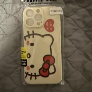 Sanrio Hello Kitty Silicone Phone Case for iPhone iPhone 16 Pro Max - Picture 1 of 2