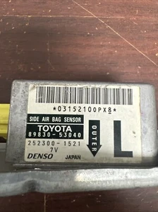 LEXUS IS300 FRONT LEFT IMPACT SENSOR PN: 89830-53040 (P) - Picture 1 of 3