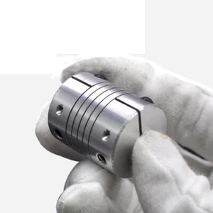4/6/6.35/8/10mm Aluminum Flexible Coupling Coupler Shaft Sleeve adaptor D20L25 - Picture 1 of 7