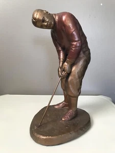 1983 AUSTIN SCULPTURES Bobby Jones "ON THE GREEN" BY ARTIST THEODORE DEGROOT - Picture 1 of 9