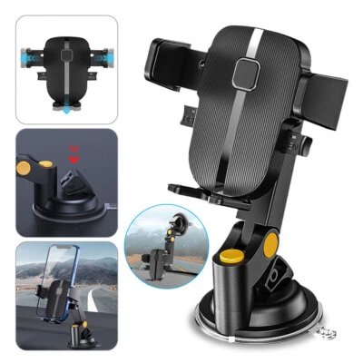 360° Universal Mount Holder Car Stand Dashboard Windshield For Mobile Phone GPS - Image 1 of 4