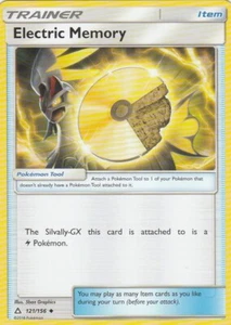 Electric Memory Trainer 121/156 Pokemon Sun & Moon Ultra Prism - Picture 1 of 2