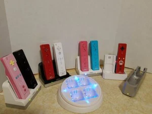 Nintendo Wii Recharging Charging Bundle - Nyko, Energizer, Mad Catz - FOR PARTS - Picture 1 of 5